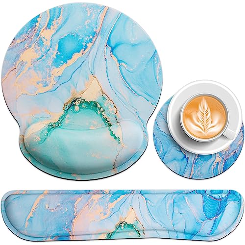 Jade Blue Marble