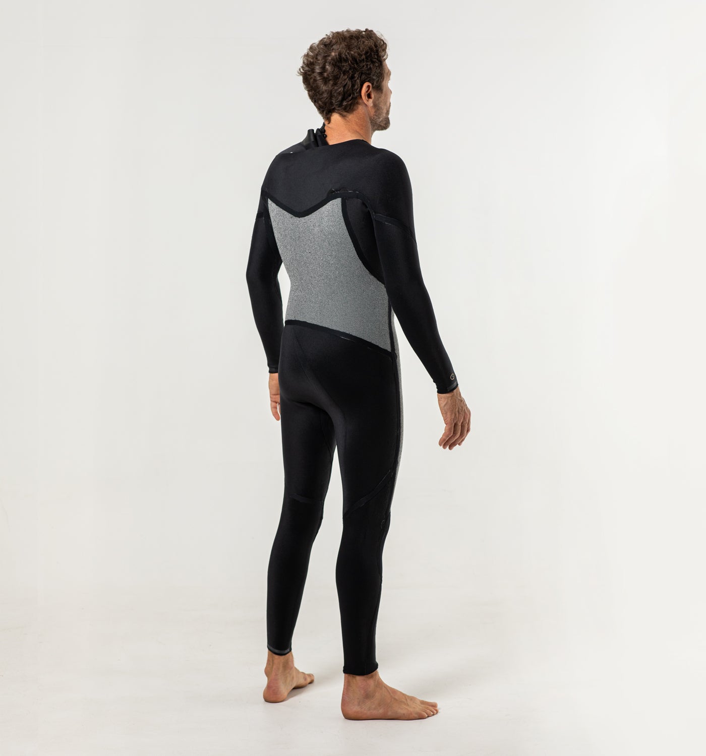 Performance Men's 3/2mm Chest Zip Wetsuit - Premium Neoprene Steamer Wetsuit for Surfing, Diving & Water Sports | Comfortable & Flexible Cold Water Protection