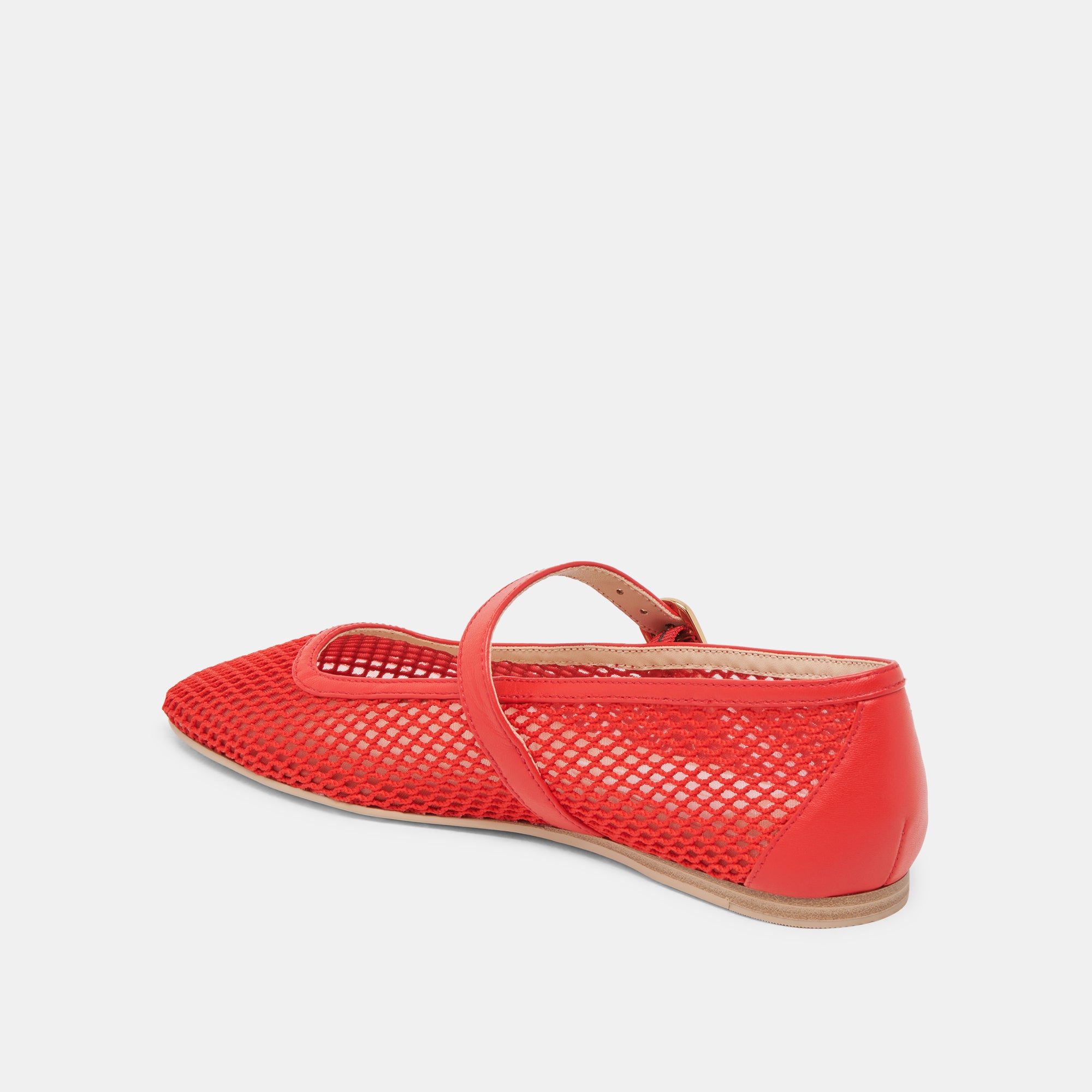 RODNI Women's Comfortable Mesh Ballet Flats - Breathable Woven Slip-On Shoes for Casual Wear, Office, and Travel