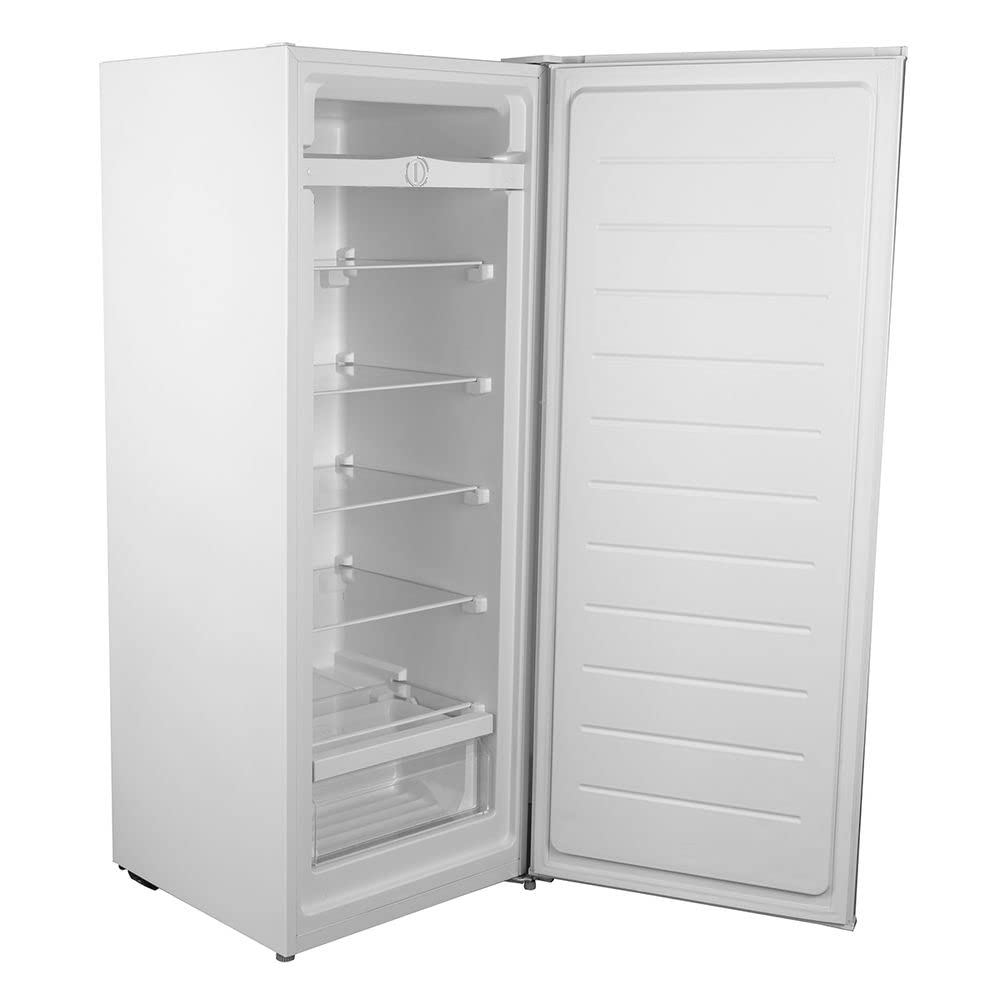 Philco PFV205B 201L Dual Function Vertical Freezer - Freezer & Refrigerator Combo for Home, Office, or Commercial Use