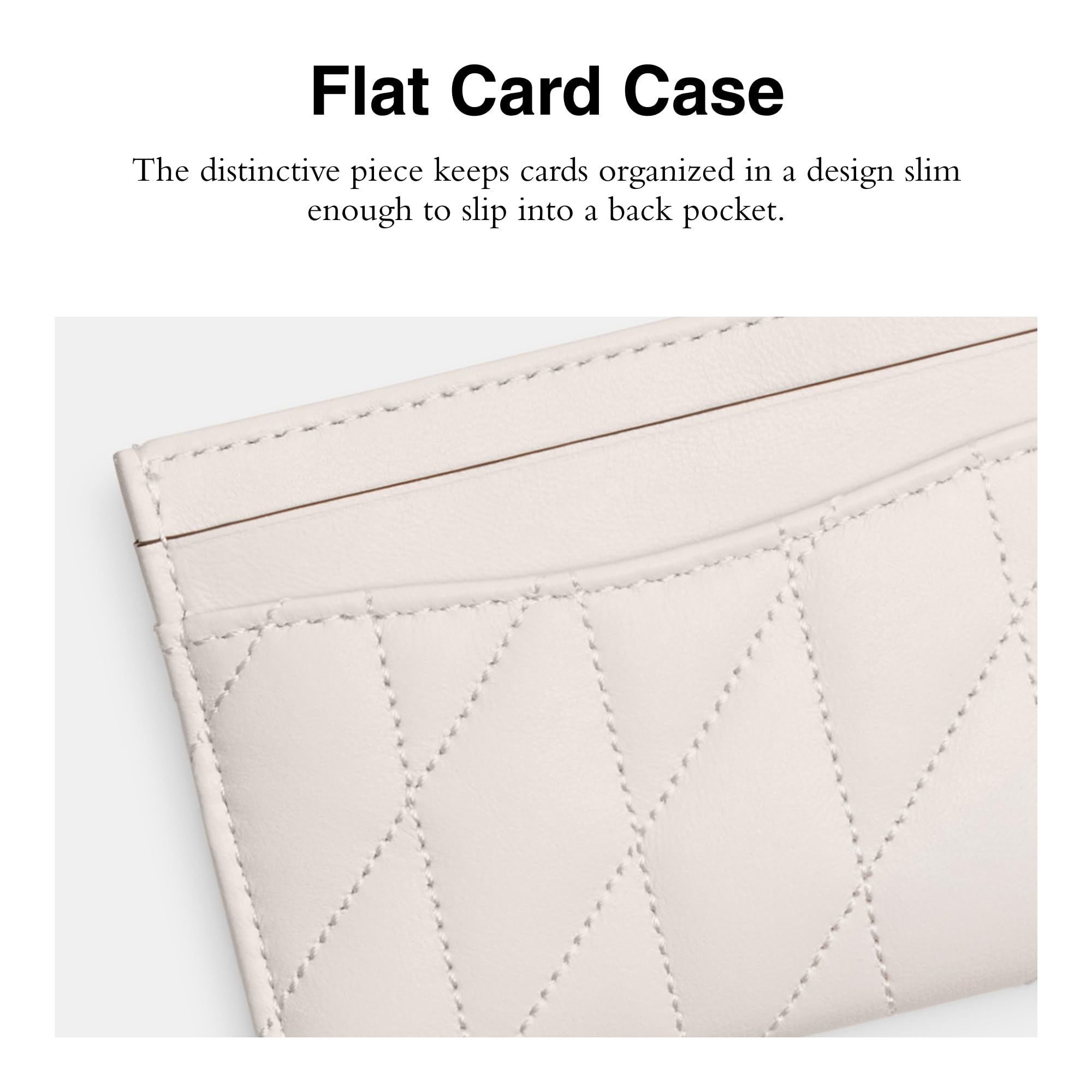 Coach Women's Quilted Leather Essential Card Holder Wallet - Slim RFID Blocking Credit Card Case for Everyday Use, Travel & Gifting