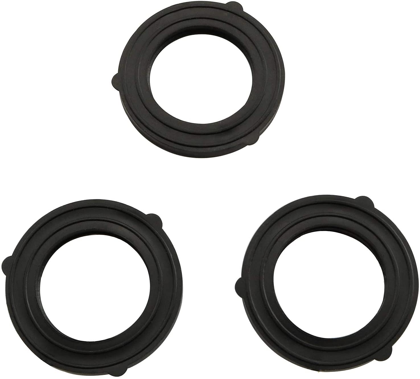 20PCS Flat Rubber Garden Hose Washers - Leak-Proof Seal Gasket for Shower, Faucet & Spray Nozzles - Perfect for Outdoor Watering, Car Washing & Garden Maintenance