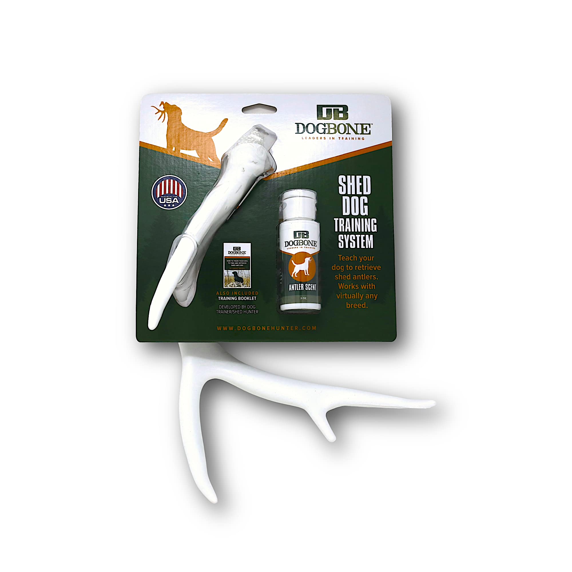DogBone Shed Dog Training System - Professional Hunting Dog Training Kit with Scent Training Tools & Accessories | Durable Dog Toys for Scent Work, Tracking Practice & Hunting Dog Training | Perfect for Outdoor Adventures & Field Training