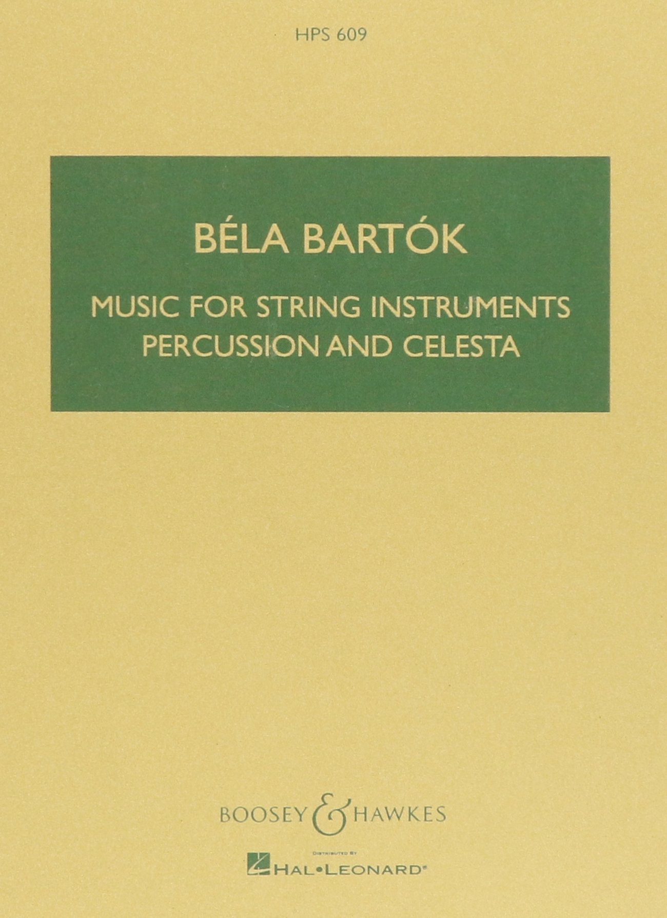Music for String Instruments, Percussion and Celesta - Classical Orchestra Sheet Music for Performances & Concerts