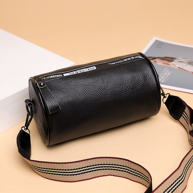 Premium Genuine Leather Crossbody Bag for Women - Soft Small Shoulder Messenger Purse - Fashionable Ladies Handbag for Daily Use, Travel & Shopping