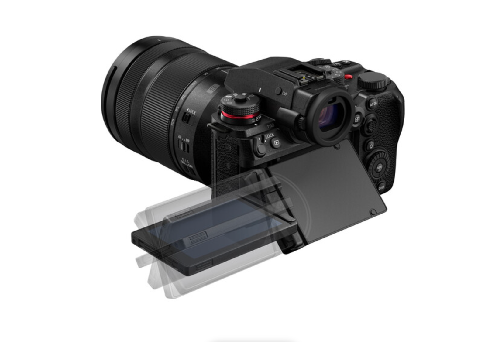 Panasonic Lumix S1 II Full Frame Mirrorless Camera - 24.2MP 4K Video, 5-Axis Stabilization - Perfect for Travel Photography & Professional Videography