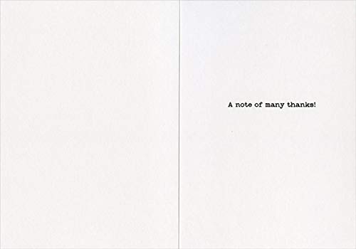 Avanti Press Piano Concert America Collection Thank You Card - Elegant Musical Greeting Cards for Special Occasions, Birthdays, Holidays & Appreciation Gifts