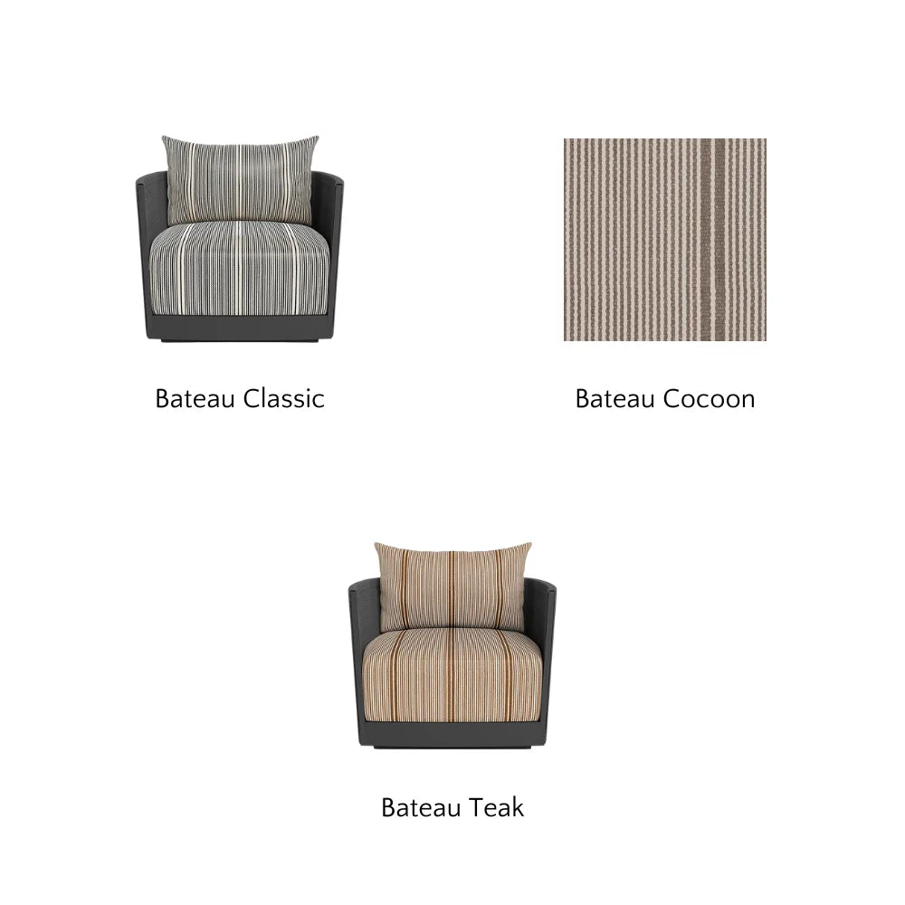 Antigua Outdoor Swivel Lounge Chair - 360 Degree Rotating Patio Furniture with Weather-Resistant Cushion, Perfect for Poolside, Garden, and Backyard Relaxation