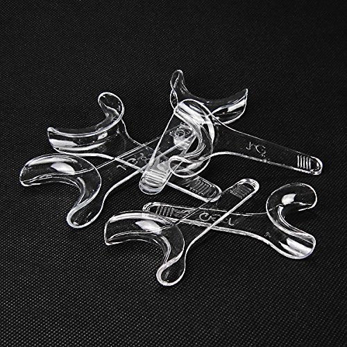 T-Shape Intraoral Cheek Lip Retractor - 12pcs/6sets Dental Mouth Opener for Oral Surgery, Dental Procedures & Teeth Whitening