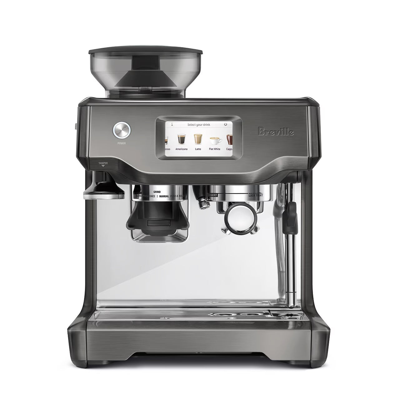 Breville Barista Touch Espresso Machine - Automatic Milk Frother & Built-in Grinder - Perfect for Home Baristas & Coffee Lovers (Ideal for Kitchens, Offices & Coffee Shops)