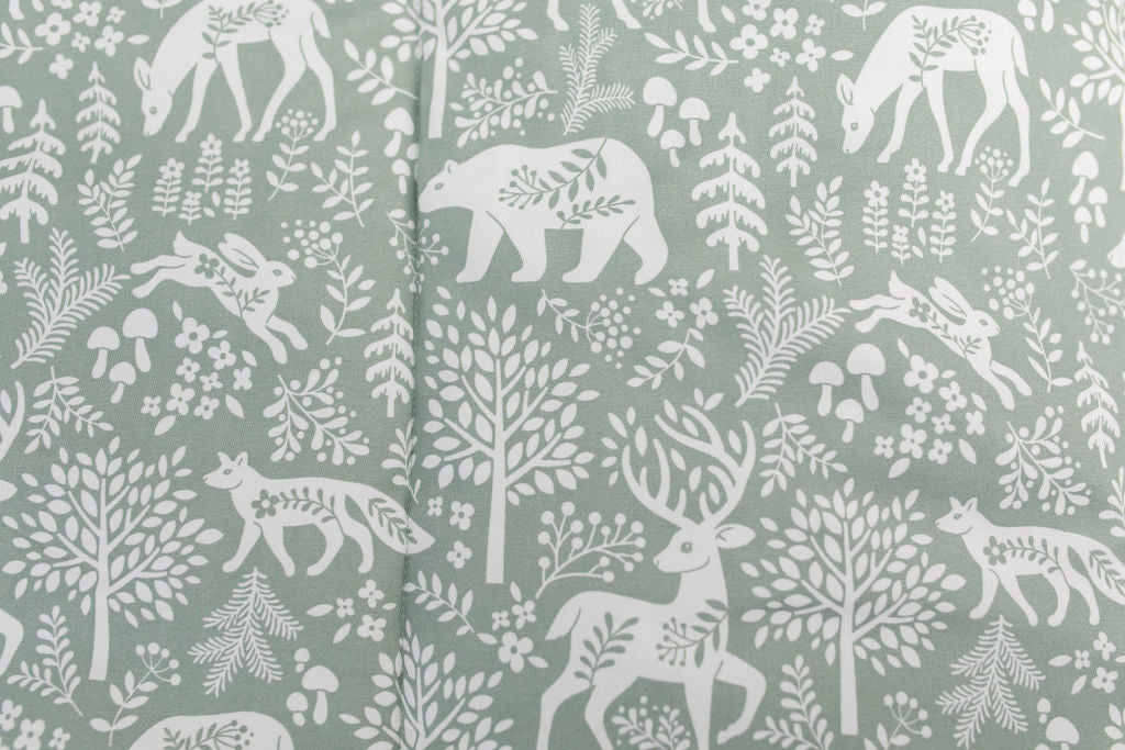 Into The Woods Zipper Bedding Set - Soft & Breathable Bed Sheets with Zipper Closure - Perfect for Kids, Teens & Adults - Ideal for Bedrooms, Dorms & Guest Rooms