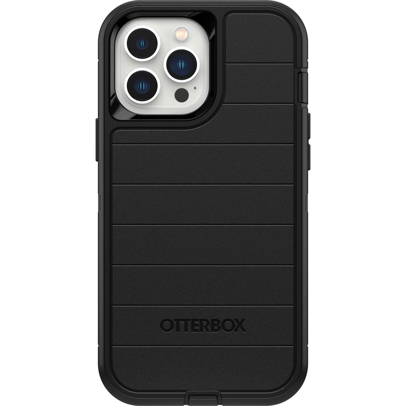 OtterBox Defender Series Rugged Case with Holster for Apple iPhone 12 Pro Max - Black | Shockproof & Drop Protection | Perfect for Outdoor, Construction & Active Lifestyles