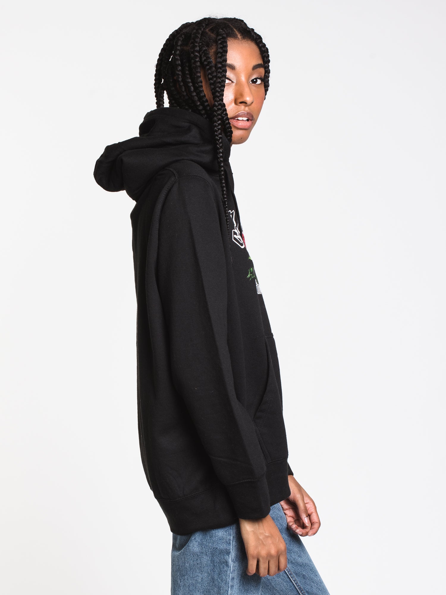 Crooks & Castles Roses Ruling Elite Embroidered Pullover Hoodie - Men's Streetwear Fashion for Urban Style & Casual Wear - Clearance Sale