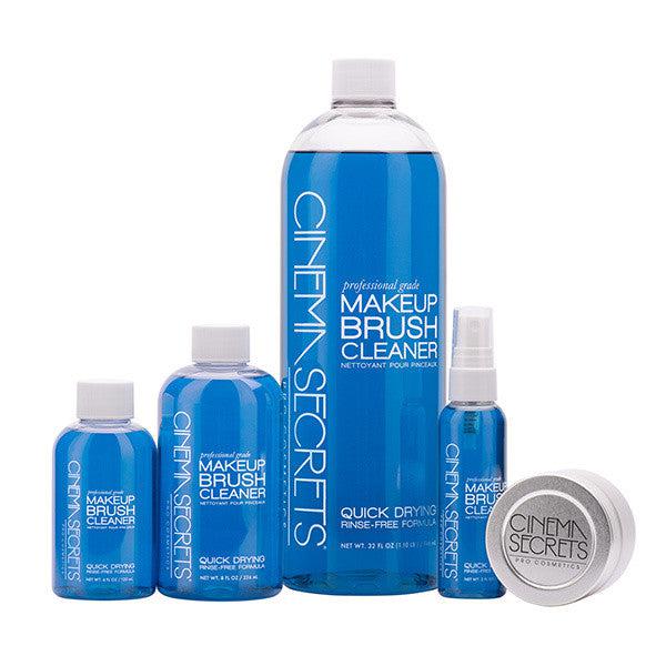 Best Cinema Secrets Brush Cleaner for Makeup Brushes - Deep Cleansing & Quick Drying - Perfect for Professional Artists & Home Use