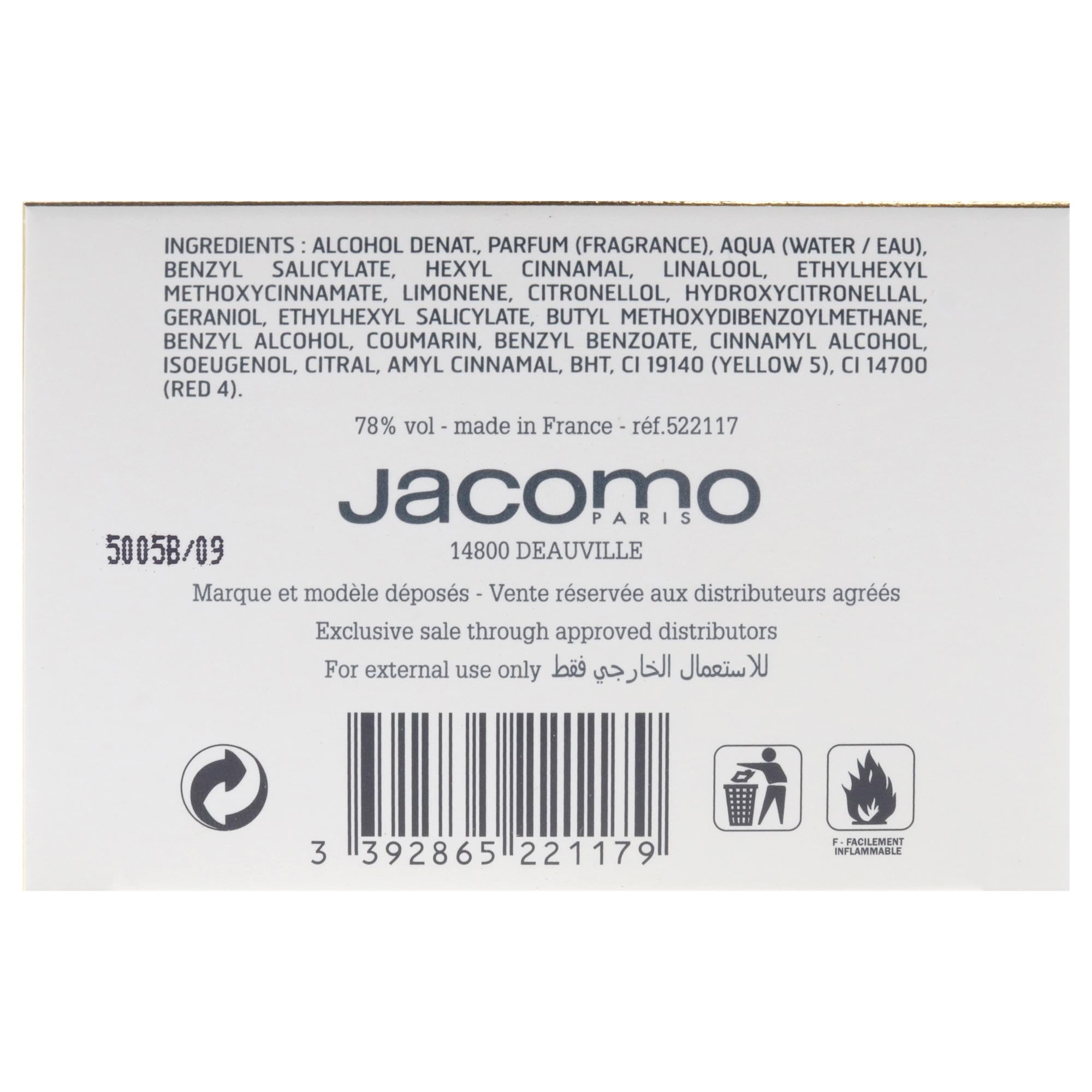 Jacomo Le Parfum for Women - 3.4 oz Eau de Parfum Spray | Floral Fruity Fragrance for Daily Wear & Special Occasions