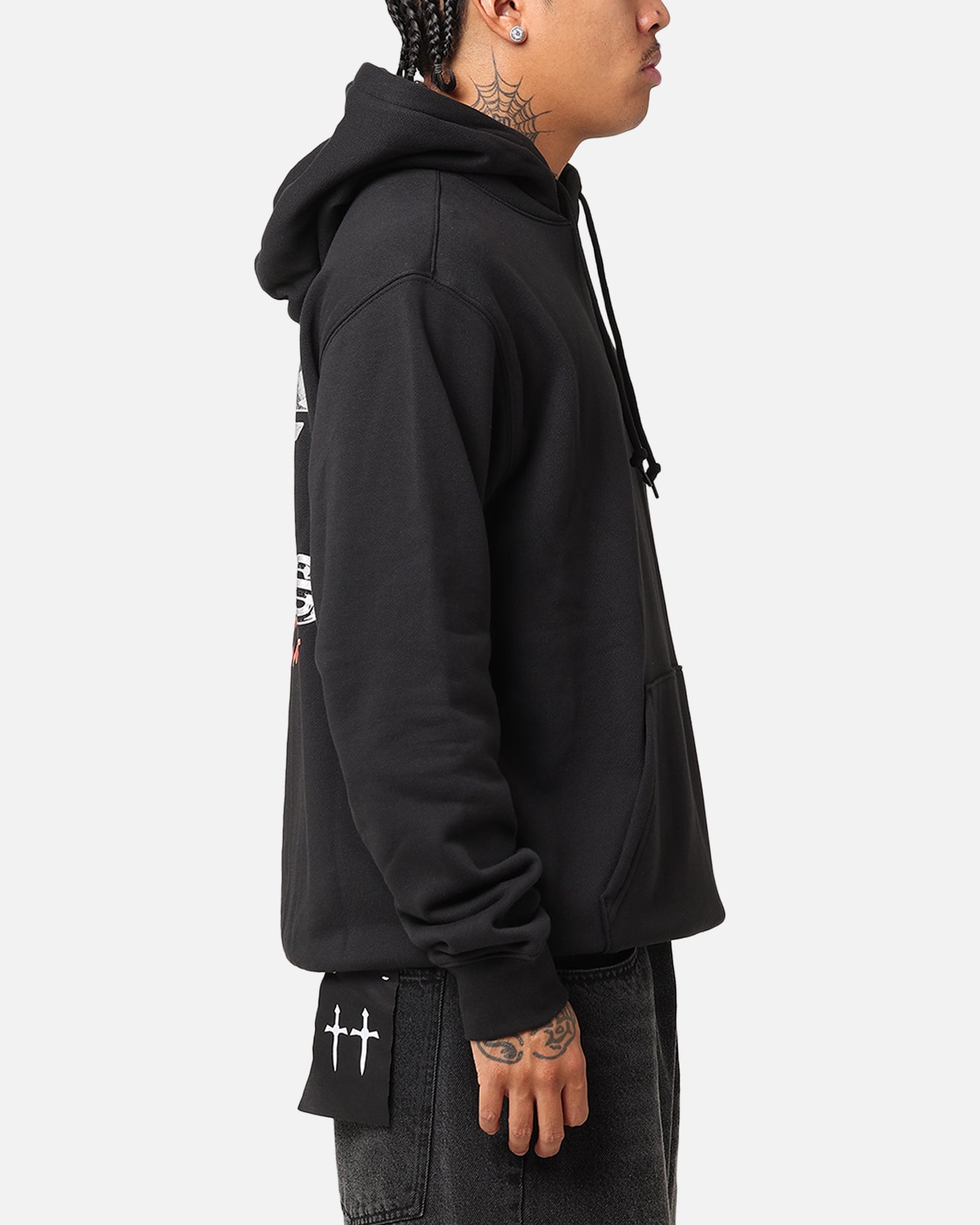 Adidas Originals Trefoil Hoodie for Men & Women - Black Cotton Pullover Sweatshirt | Casual Streetwear for Gym, Running & Everyday Wear