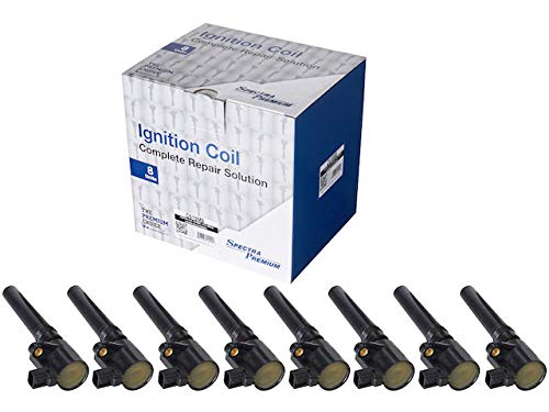 8 Pack Ignition Coil Set - Compatible with 2000-2006 Lincoln LS 3.9L V8 Engine - Replacement Parts for Smooth Performance & Fuel Efficiency