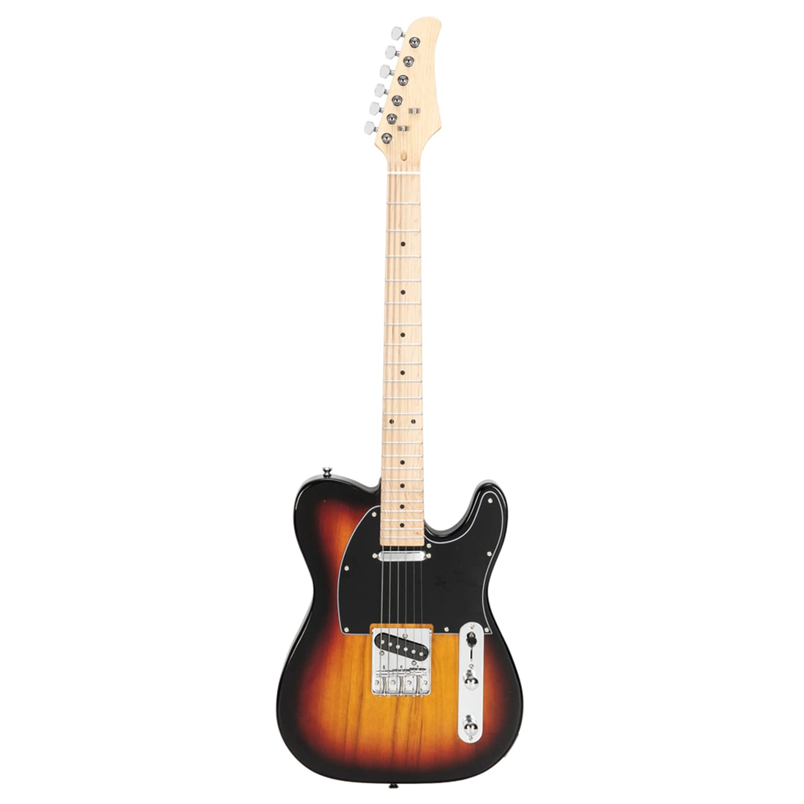 Maple Fingerboard Electric Guitar with SS Pickup in Sunset Color - Perfect for Rock, Blues & Stage Performances