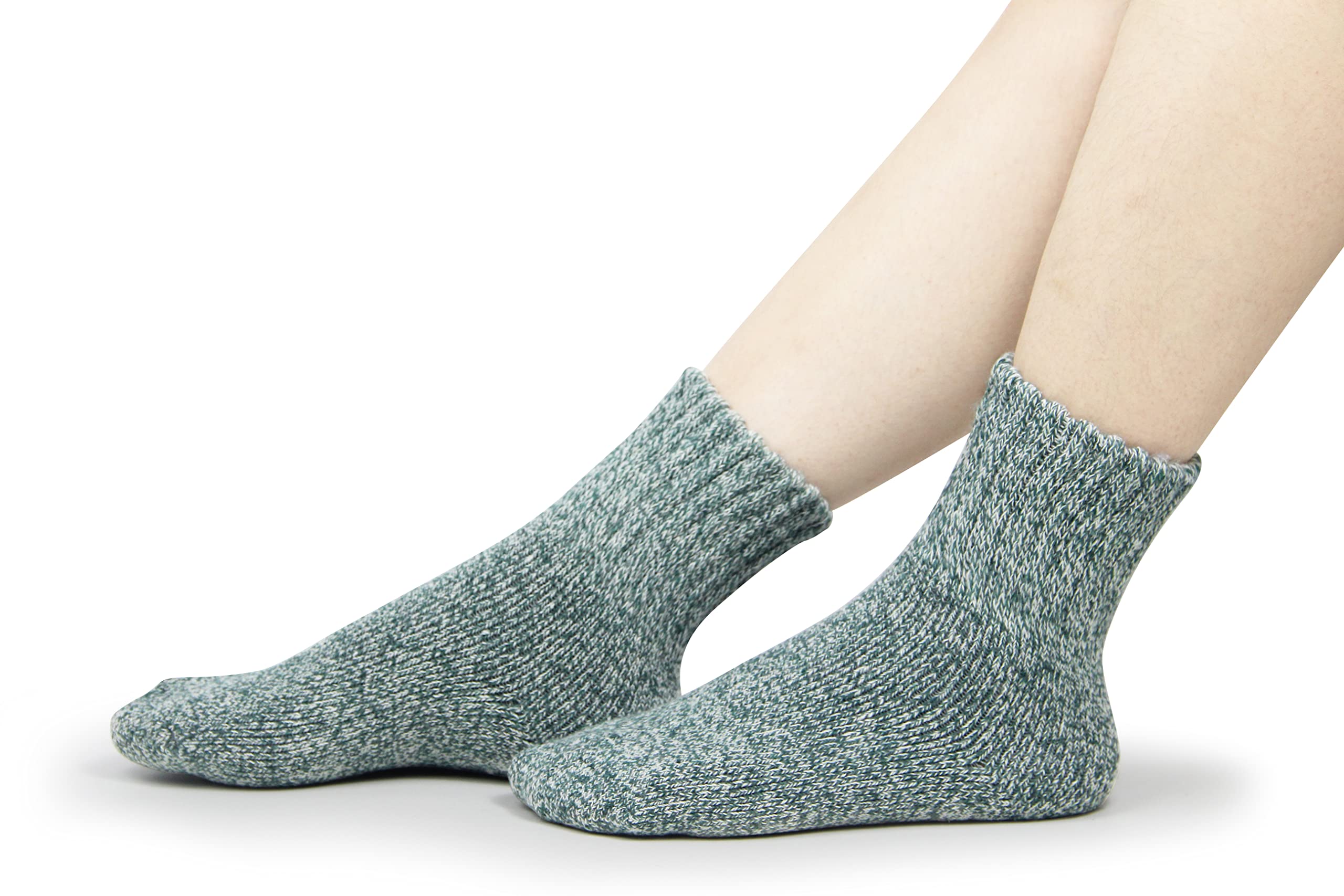 BomKinta Women's Winter Boot Socks - Thick Warm Solid Crew Socks for Cold Weather, Cozy Thermal Socks for Boots - Perfect Christmas Gift for Her (Ideal for Snow Boots, Hiking & Outdoor Activities)