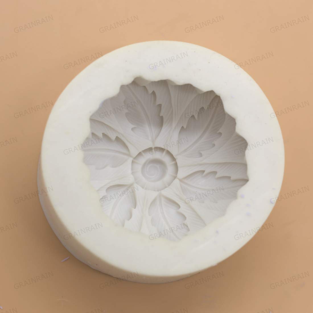 GRAINRAIN Silicone Soap Molds for DIY Soap Making - 3D Flower Resin Molds for Handmade Crafts (14224) - Perfect for Homemade Soaps, Candle Making & DIY Gifts