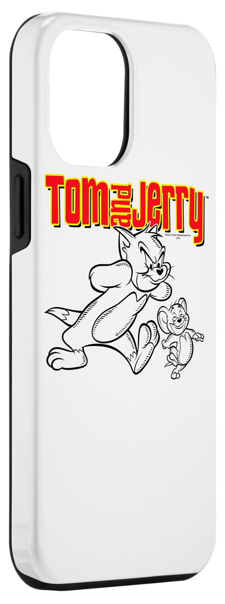 iPhone 12 Pro Max Tom and Jerry Cartoon Funny Phone Case - Durable Protective Cover for iPhone 12 Pro Max - Perfect Gift for Cartoon Lovers & Daily Use