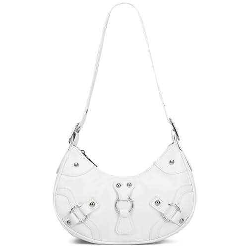 White With Short Strap