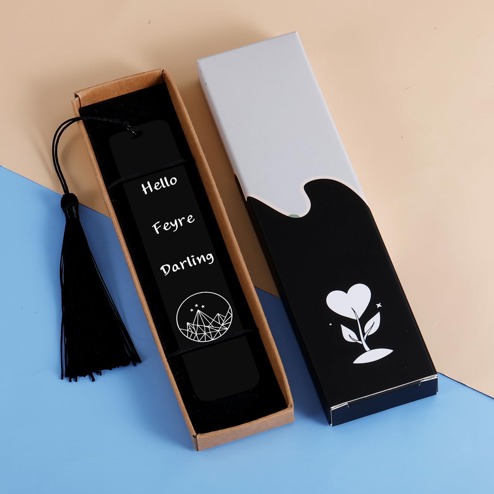 ACOTAR Inspired Bookmark Set - Unique Reading Gifts for Book Lovers, Women & Men - Perfect for Birthday, Christmas & Book Club - Great for Fantasy Readers & Bookish Nerds - Use for Novels, Journals & Gifts