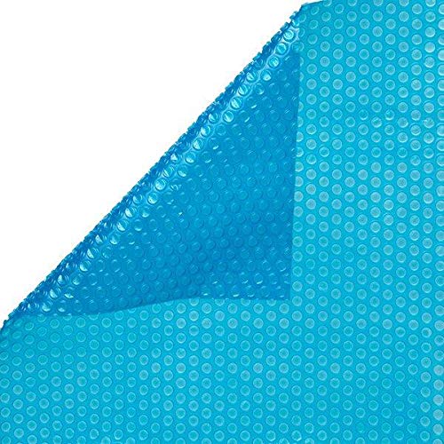 In The Swim 16 x 24 Foot Rectangle Solar Pool Cover, 12 Mil Thick, Durable & Energy Efficient for Year-Round Swimming Pool Protection