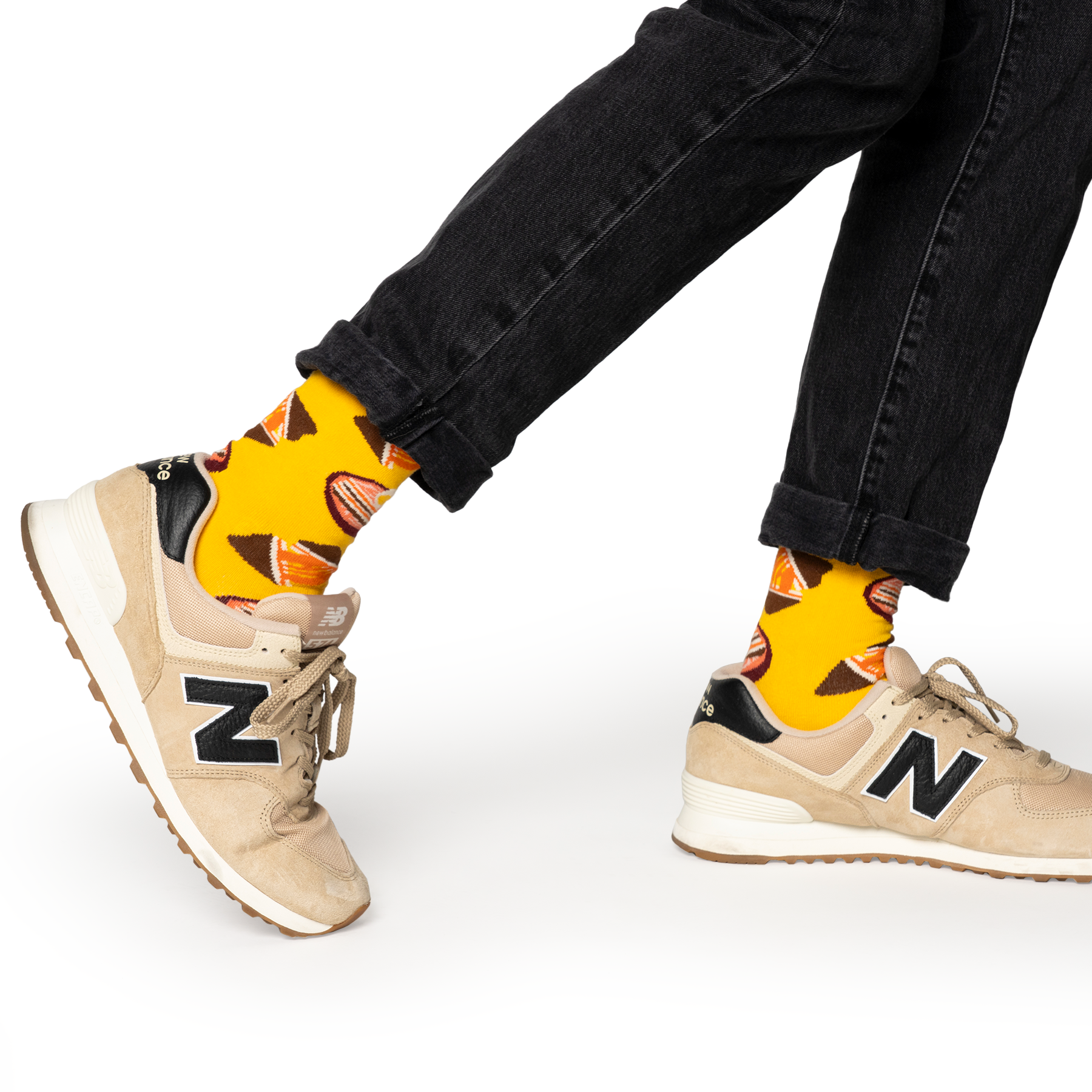 Grilled Cheese Ramen Patterned Socks - Fun Novelty Food Socks for Men & Women - Perfect Gift for Anime Lovers & Ramen Fans - Comfortable Casual Wear for Home, Office or Cosplay