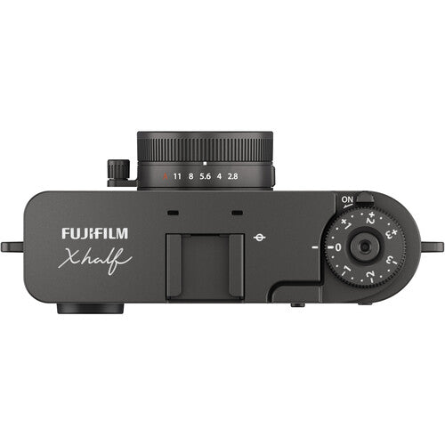 FUJIFILM X Half Frame Digital Camera - Charcoal Silver Retro Film Style | Perfect for Travel Photography & Street Shooting