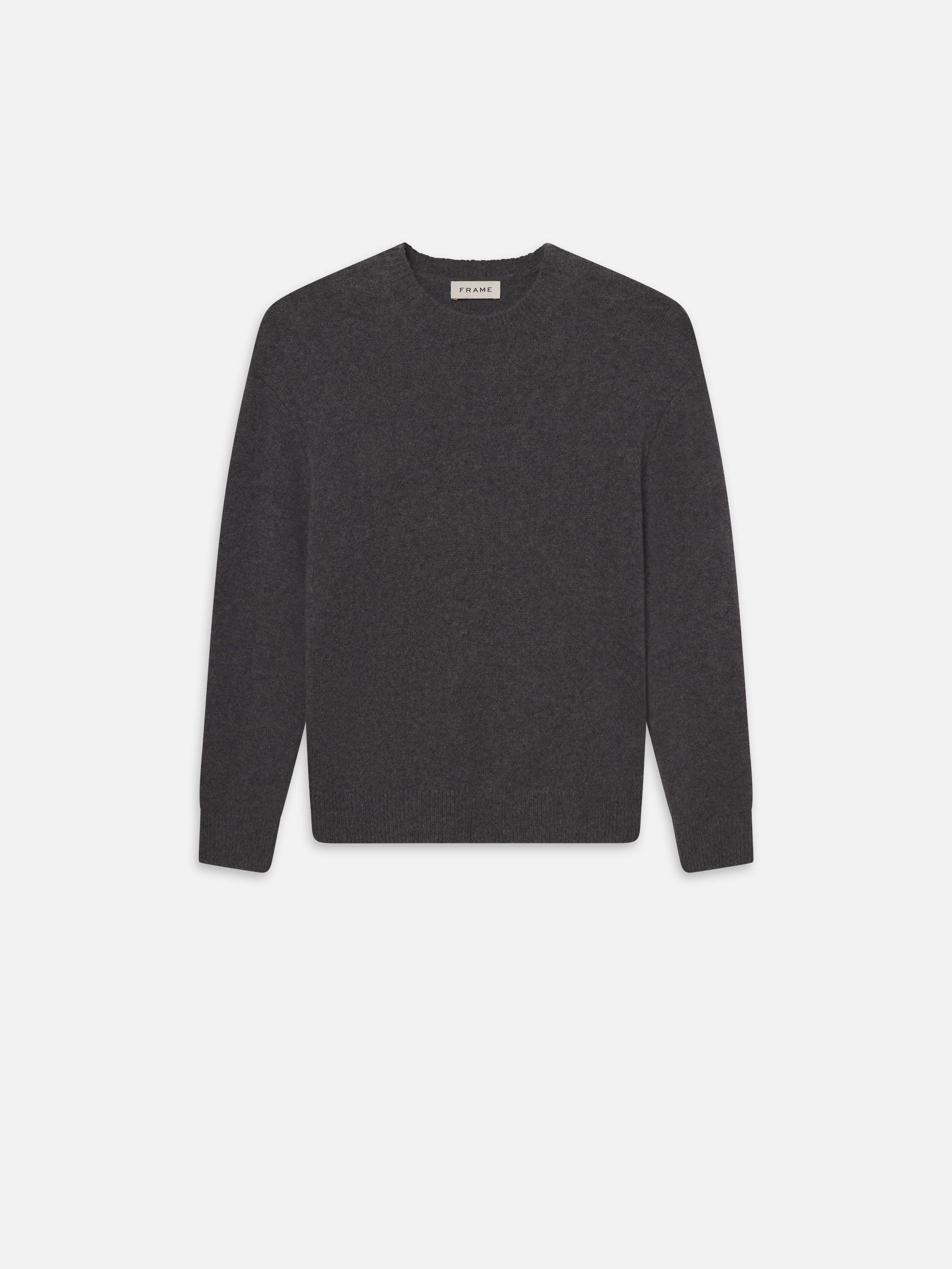 Lightweight Grey Melange Crewneck Sweatshirt for Men & Women - Casual Comfort Wear for Everyday, Gym & Lounge