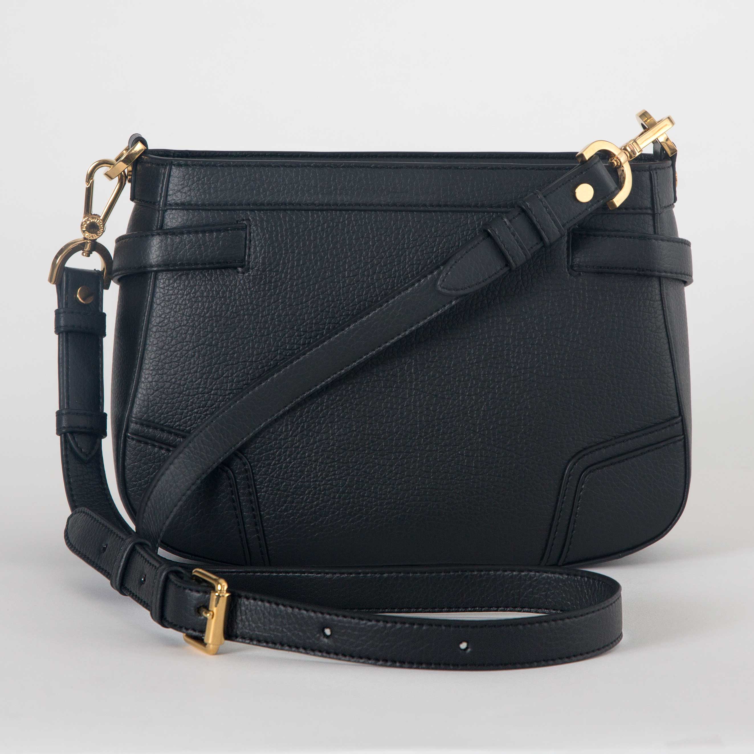 Stockholm Vegan Leather Crossbody Bag for Women - Stylish & Cruelty-Free Black Handbag | Perfect for Work, Travel & Everyday Use