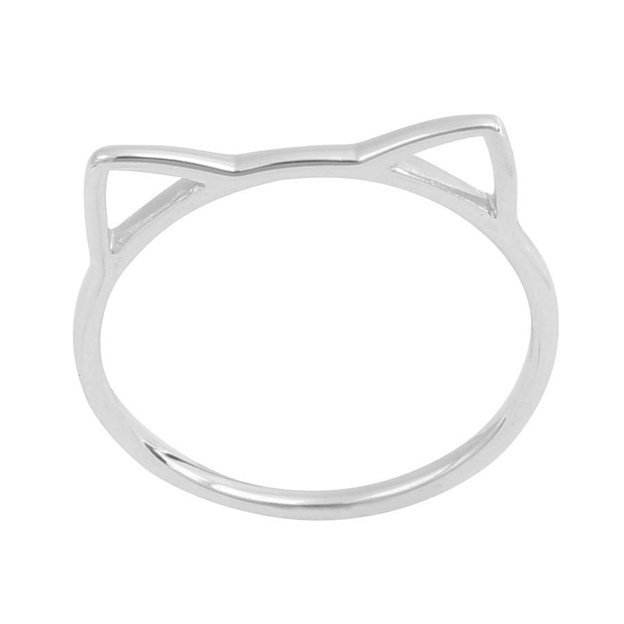 Stylish Cat Ears Ring for Women - Cute Animal Jewelry Gift for Cat Lovers - Perfect for Halloween, Cosplay & Everyday Wear