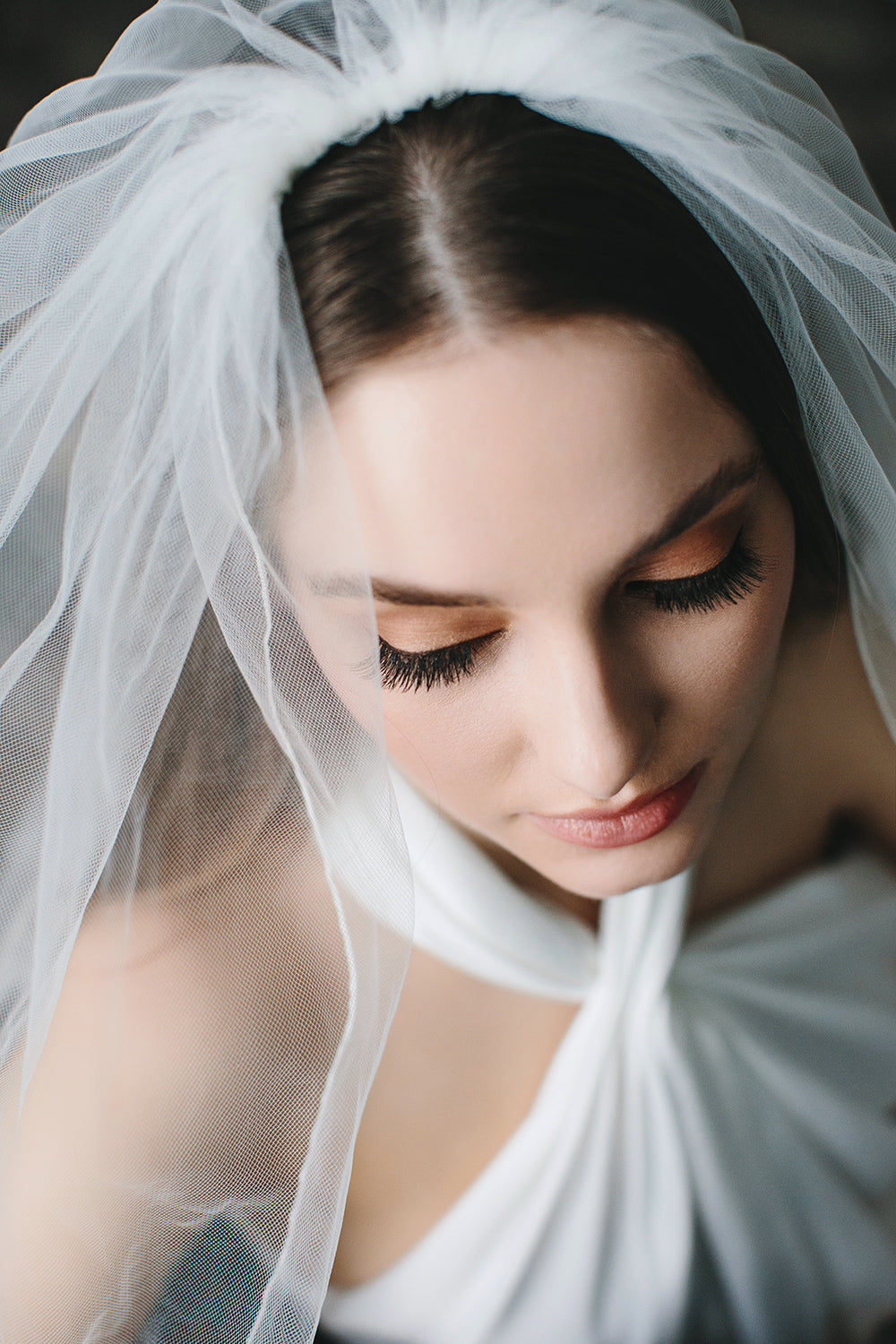Elegant Pencil Edge Bridal Veil - Perfect for Weddings, Bridal Showers & Formal Events | Lace Trim Cathedral Length Wedding Veil