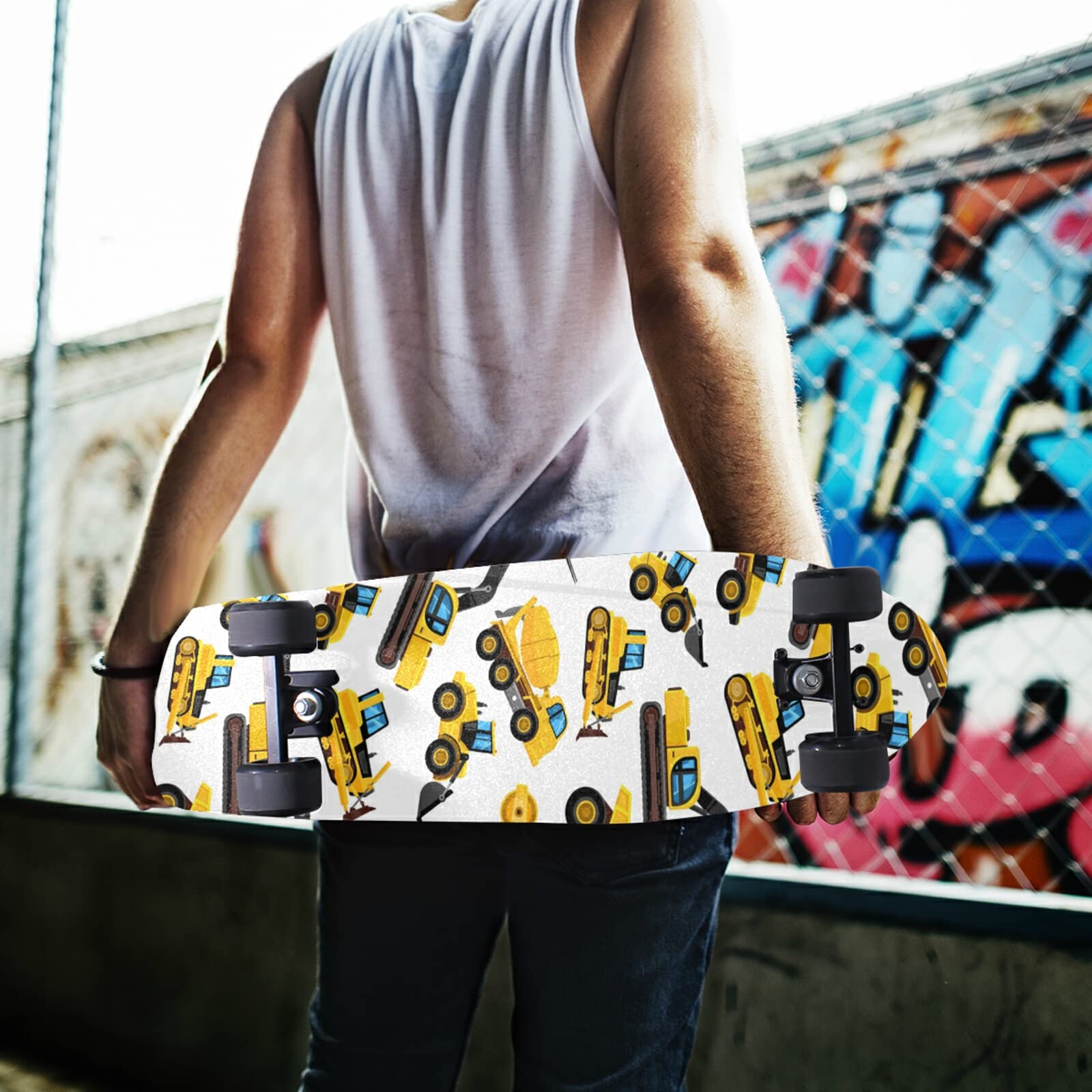 Poeticcity Waterproof Skateboard Grip Tape - Anti-Slip, Tear-Resistant Sandpaper Sheet for Longboards & Scooters | Bubble-Free Application | Perfect for Street Skating, Commuting & Tricks