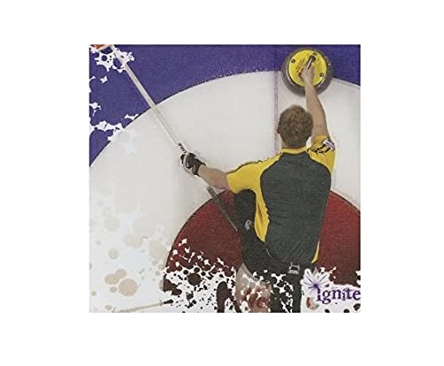 Ignite Winter Sports Curling Set - Premium Indoor & Outdoor Game for Family Fun & Team Building