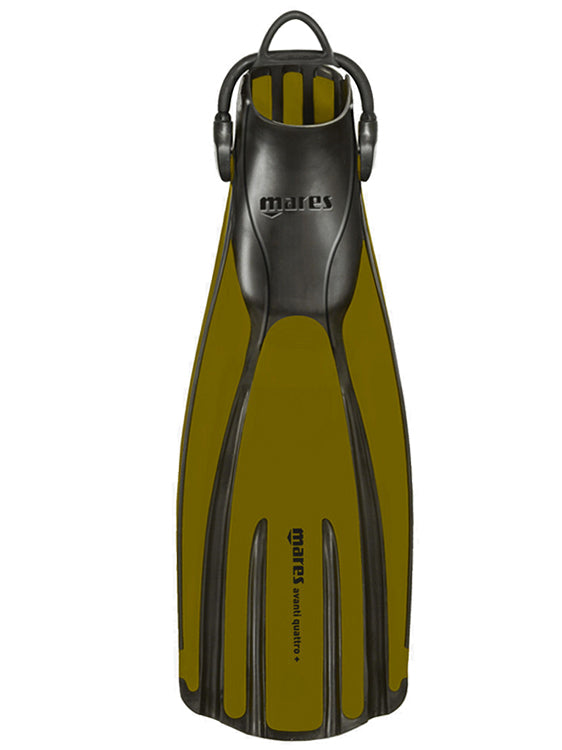 Mares Avanti Quattro Plus Scuba Diving Fins - Professional Open Heel Swim Fins for Snorkeling, Freediving & Scuba - Perfect for Ocean Adventures & Water Sports