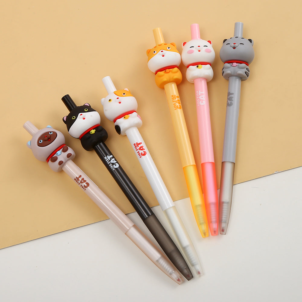Premium Fish-Shaped Gel Pens for Cats - Fun & Safe Pet Toy for Playtime, Training & Enrichment