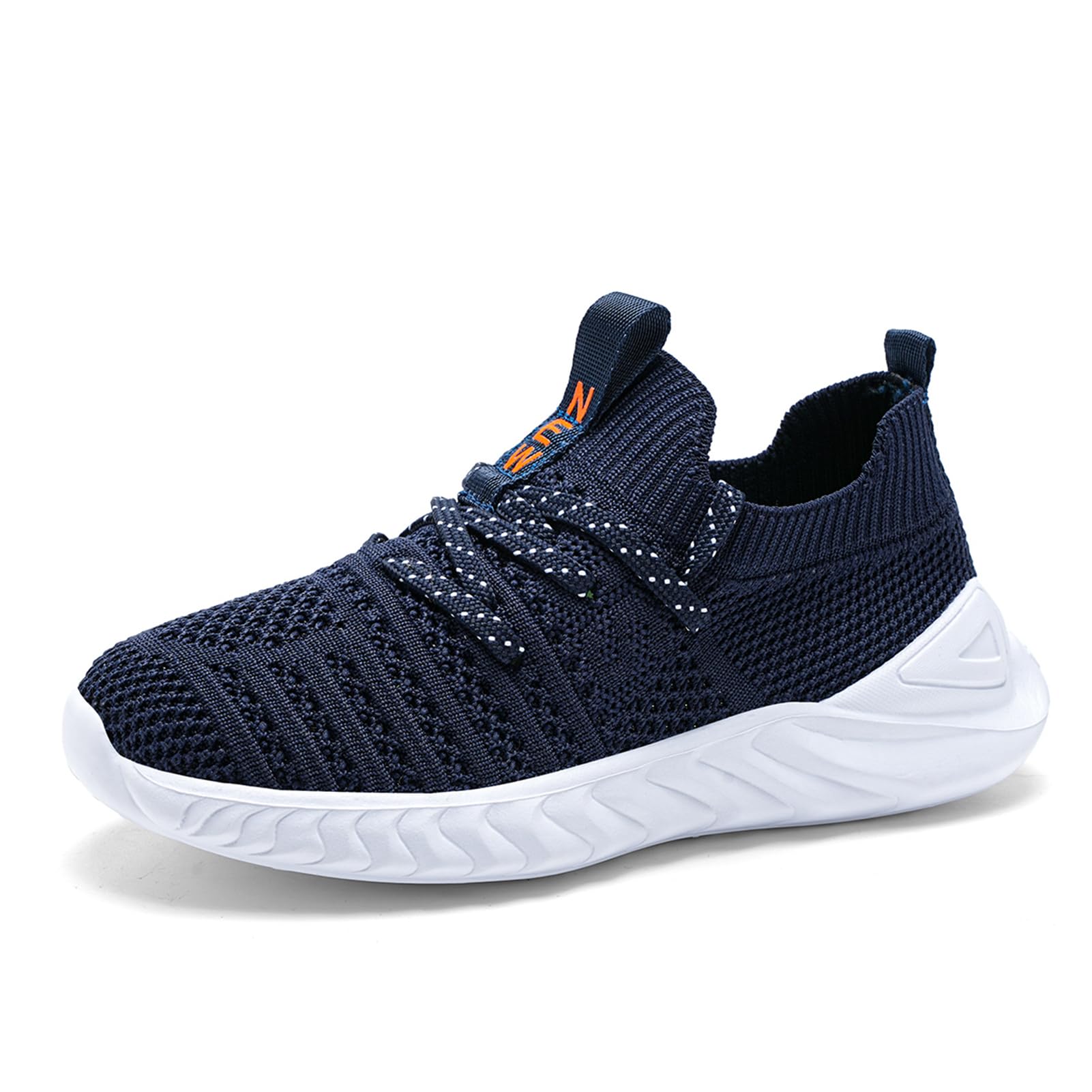 UMANPOO Kids Barefoot Running Shoes for Boys & Girls - Non-Slip Slip-On Sneakers for Walking, Tennis, Gym & Play - Lightweight & Comfortable Sock Shoes for Active Kids