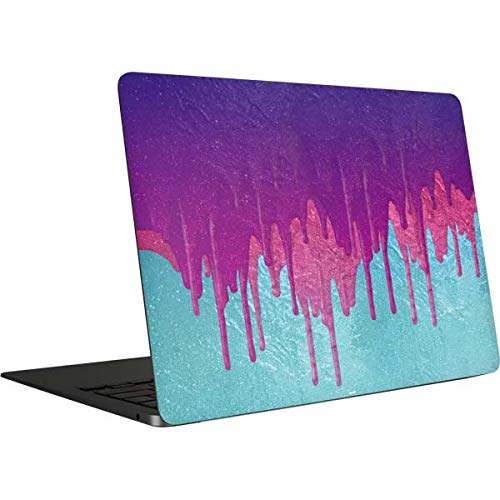 Skinit Custom Decal Laptop Skin for MacBook Air 13-inch (2020) | Purple Paint Splatter Design | Protective Vinyl Cover | Perfect for Work, School & Travel