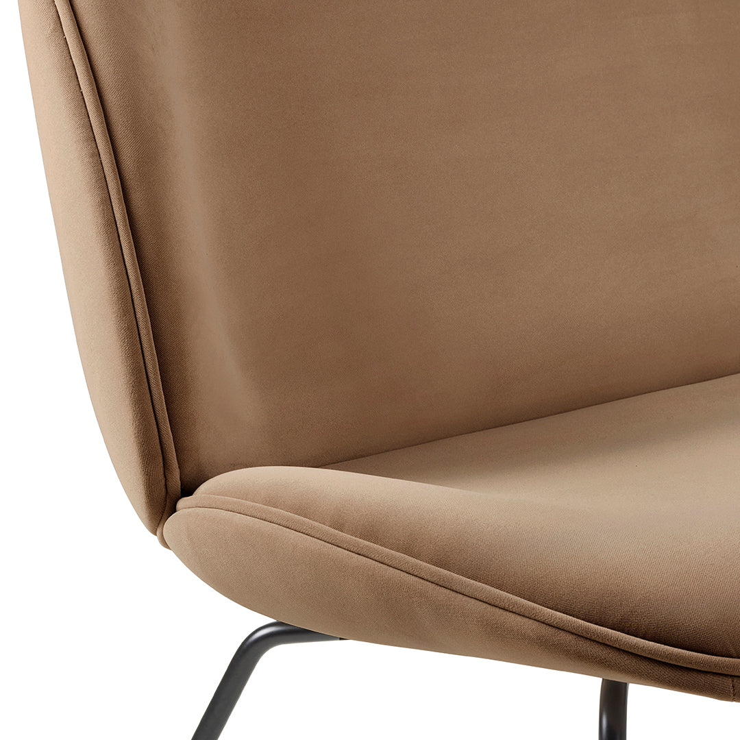 Gubi GamFratesi Beetle Sofa - Fully Upholstered Modern Lounge Chair for Living Room, Office & Hotel Lobby