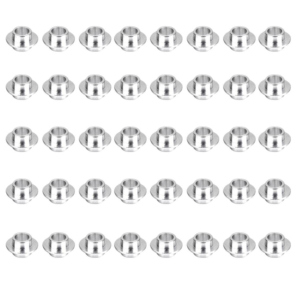 40PCS High-Quality Skateboard Scooter Quad Roller Inline Skate Wheel Bearing Spacers - Durable Replacement Parts for Skateboards, Scooters & Roller Skates - Perfect for Smooth Rides & Maintenance