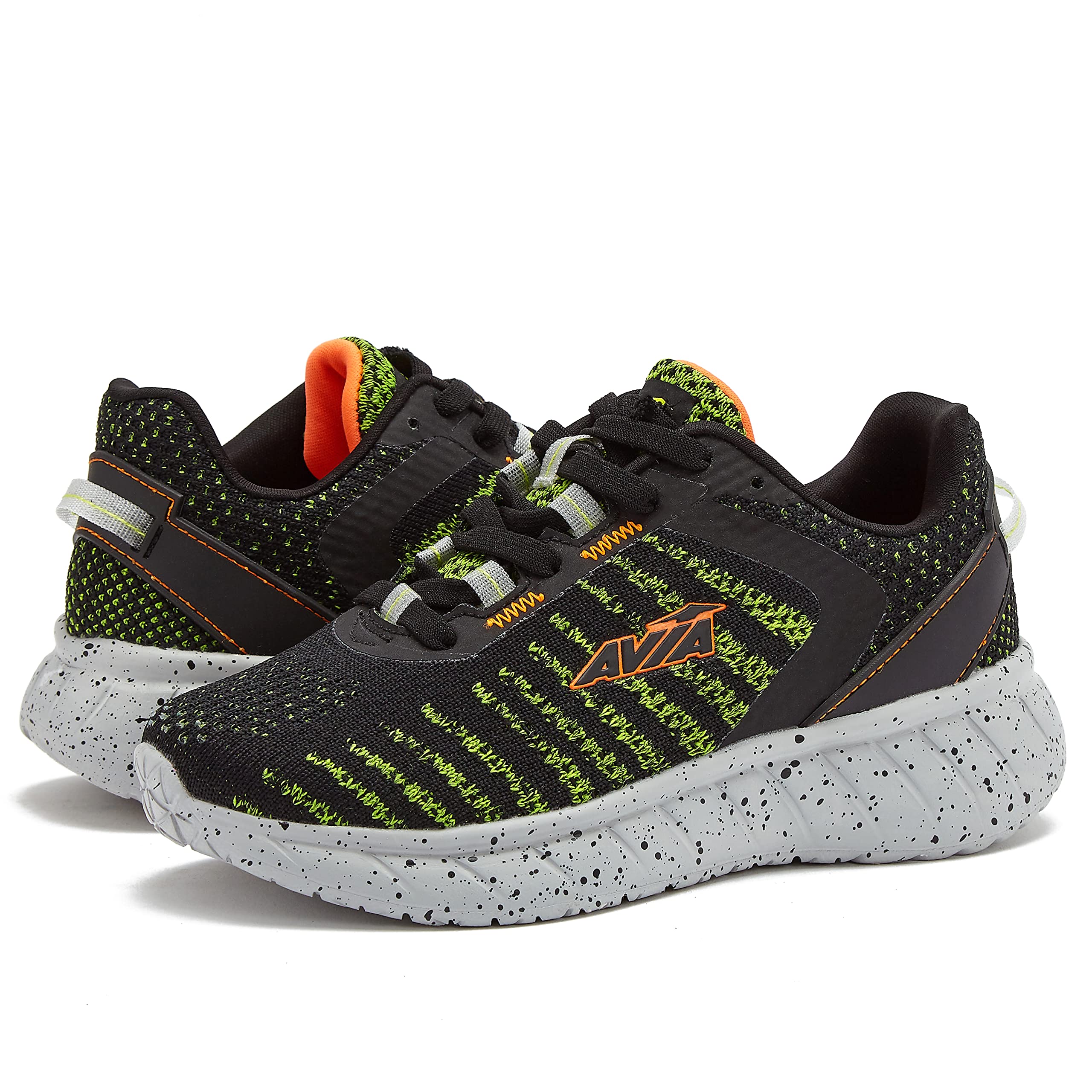 Avia Avi-Monsoon Slip-On Boys Sneakers - Lightweight Athletic Running Shoes for Toddler & Kids (Sizes 11-6) - Perfect for School, Playground & Everyday Wear