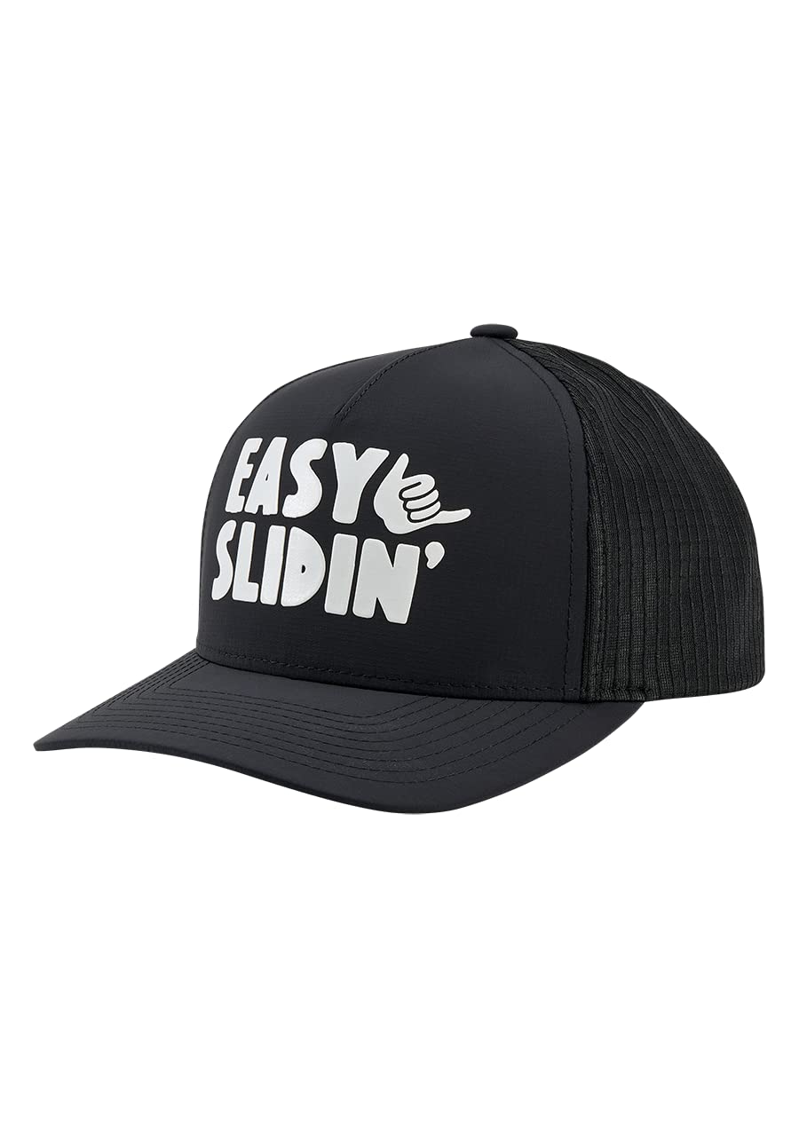 NIXON Slidin Trucker Hat for Men & Women - Adjustable Snapback Baseball Cap for Outdoor Activities, Sports, and Casual Wear