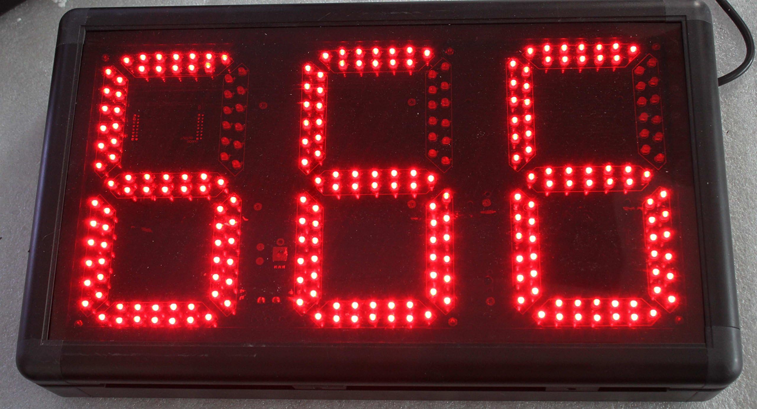 AZOOU 8-Inch 3-Digit LED Countdown Timer - Digital Stopwatch with 999 Seconds Max (Countdown/Count Up) - Perfect for Cooking, Workouts, Classroom & Lab Experiments