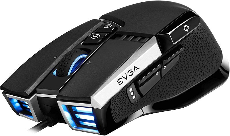 EVGA X17 Wired USB Gaming Mouse - High Precision FPS Gaming Mouse with Ergonomic Design for PC, Mac, Laptop - Perfect for Esports, MMO, and First-Person Shooter Games