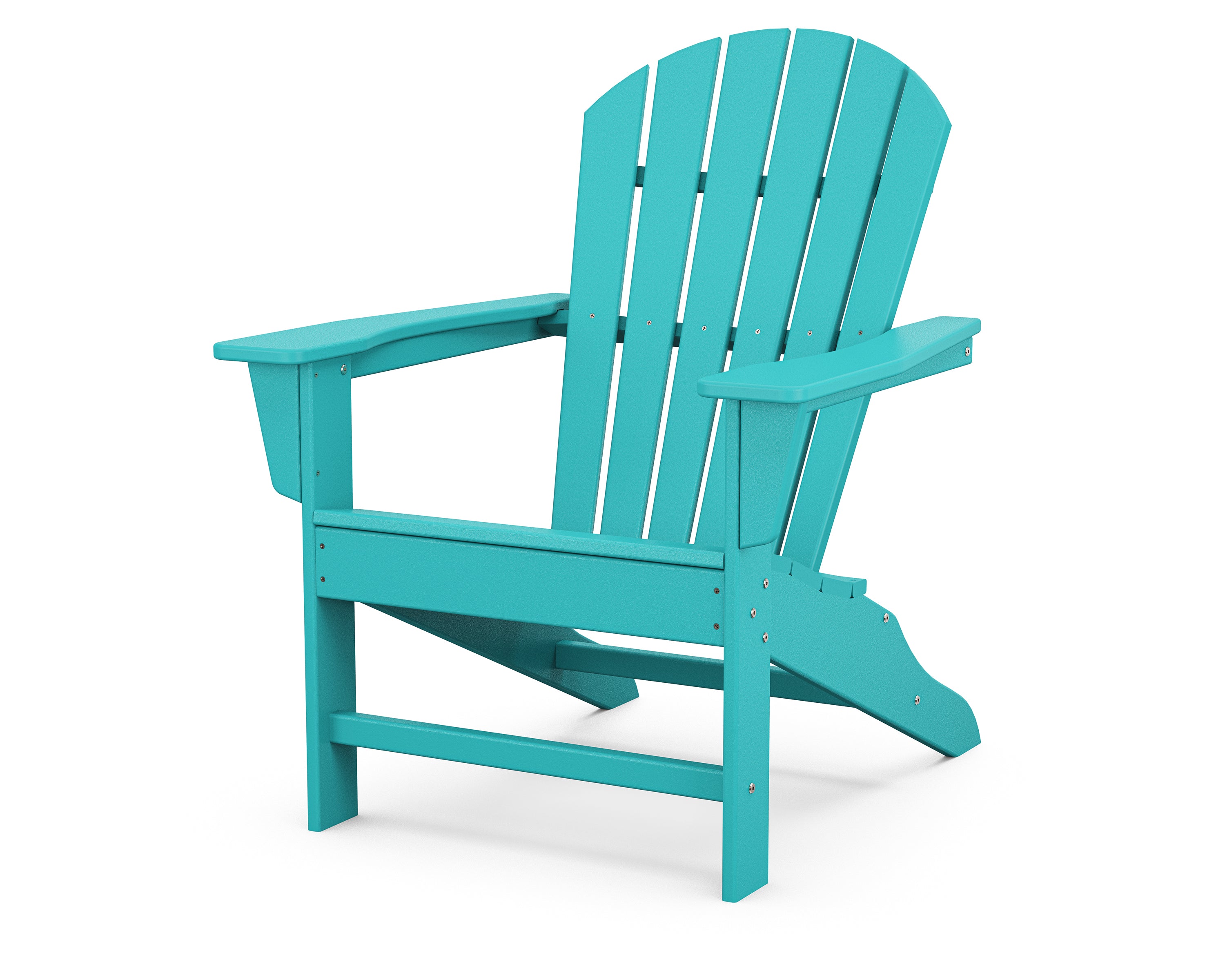 POLYWOOD South Beach Adirondack Chair - Durable Outdoor Furniture, All-Weather Resin, Comfortable Patio Seating for Poolside, Garden & Backyard Relaxation