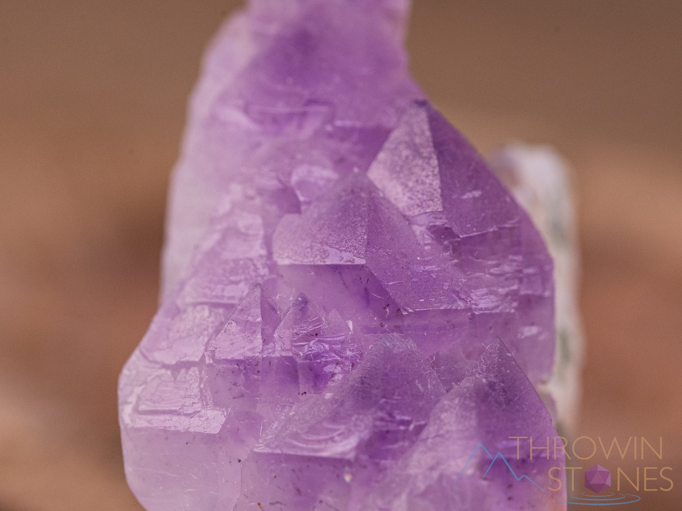 Natural Raw Amethyst Crystal - February Birthstone, Healing Stone, Unique Spiritual Gift for Women & Men, Boho Home Decor for Living Room, Bedroom, Office