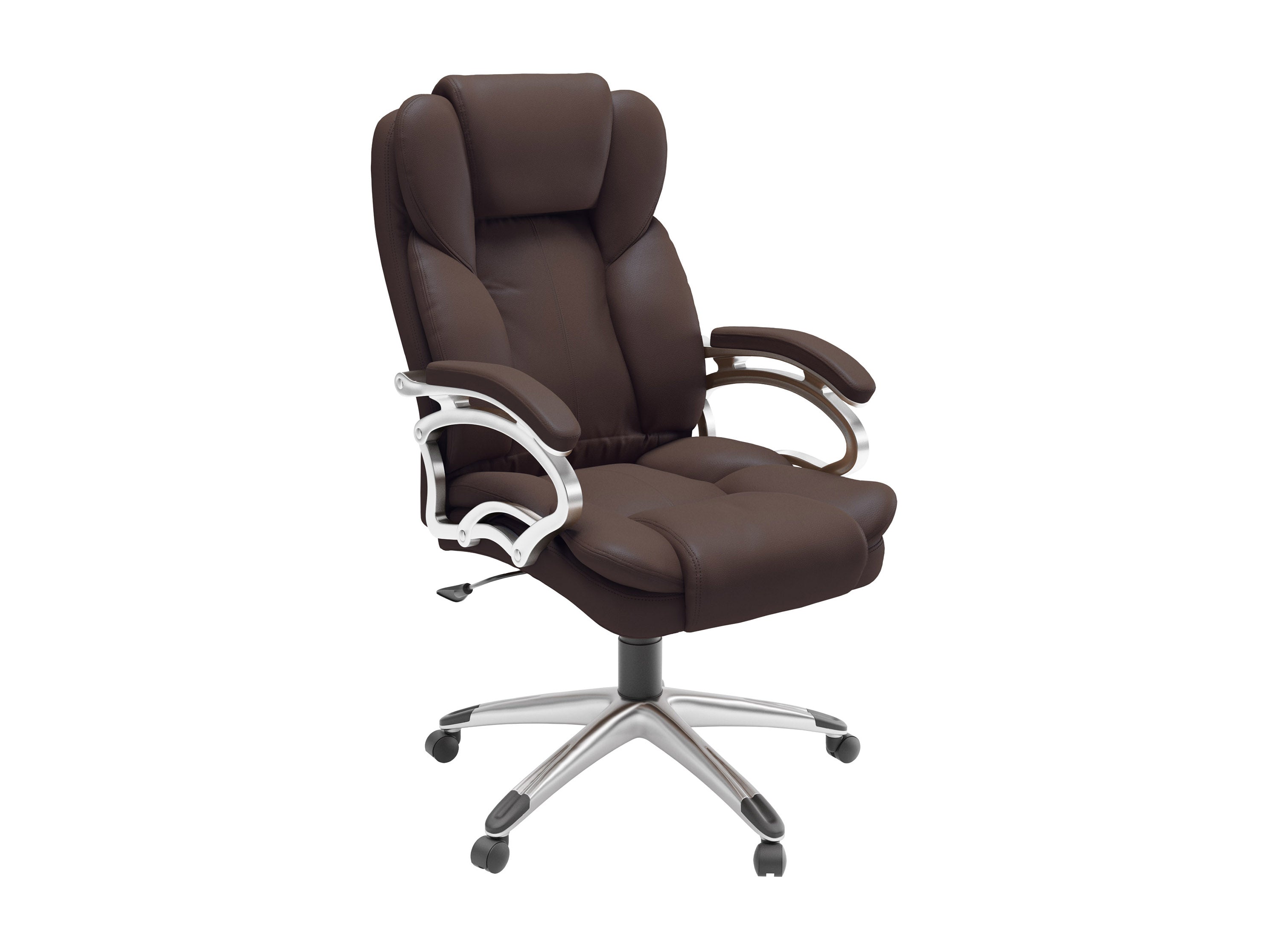 Premium Ergonomic Executive Office Chair - High Back Leather Desk Chair with Adjustable Height & Lumbar Support - Perfect for Home Office, Conference Rooms & Corporate Workspaces