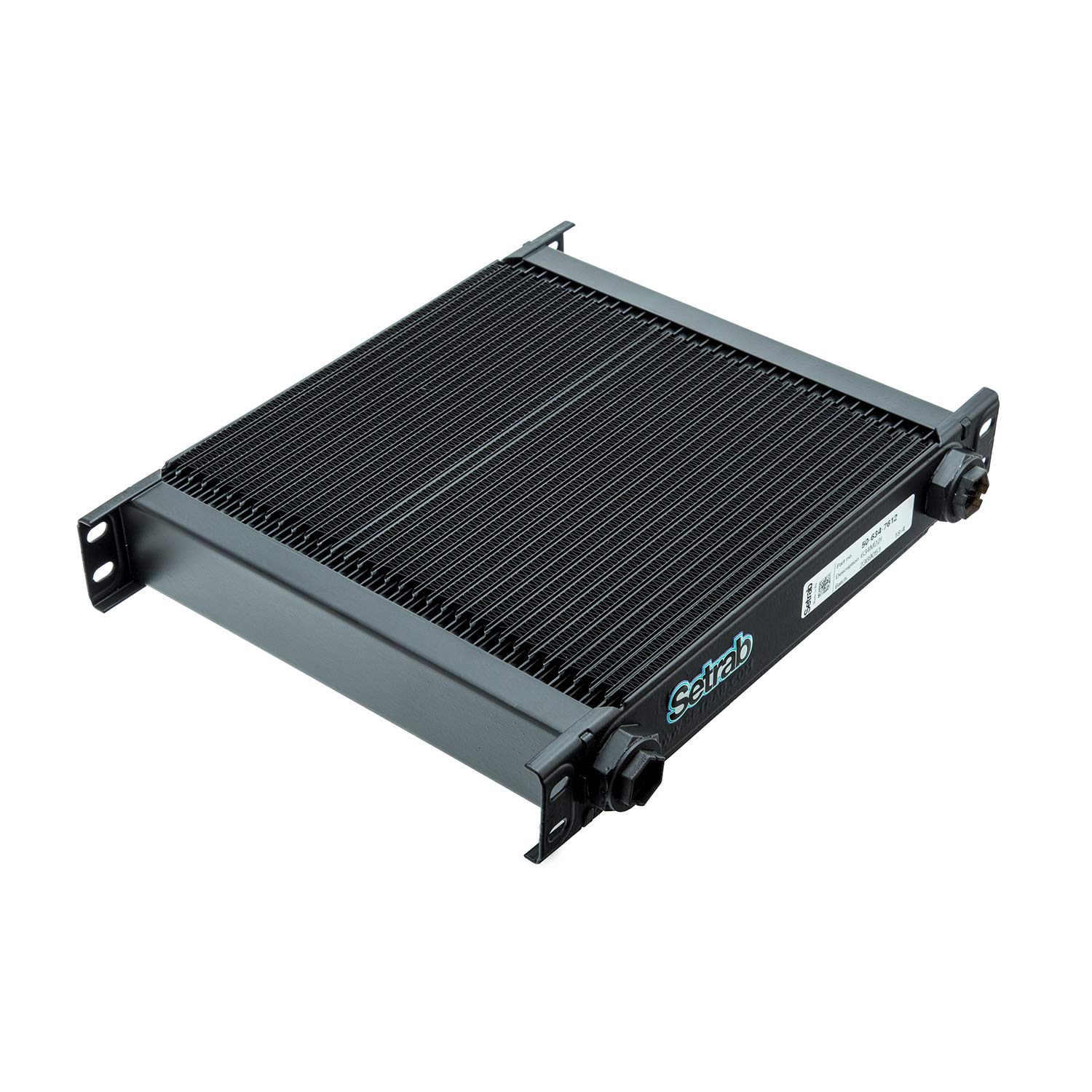 High Performance 6 Series ProLine Engine Oil Cooler - 34 Row, M22 Ports for Enhanced Engine Protection | Ideal for Racing, Towing & High-Performance Vehicles